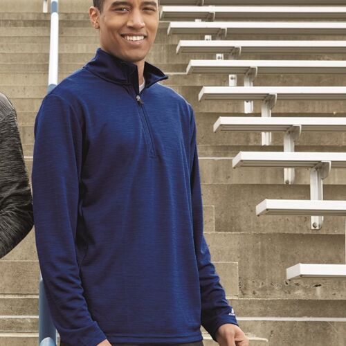 Men's Striated Quarter-Zip Pullover Thumbnail