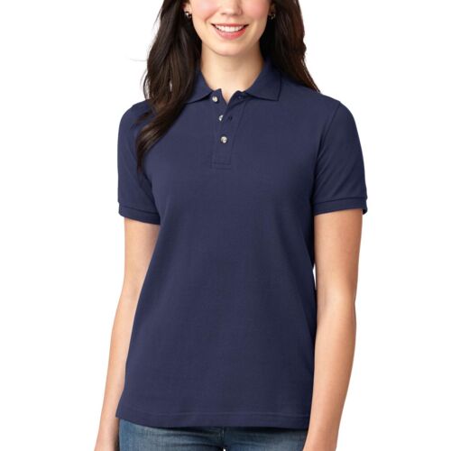 Ladies Heavyweight Cotton Pique Polo Thumbnail
